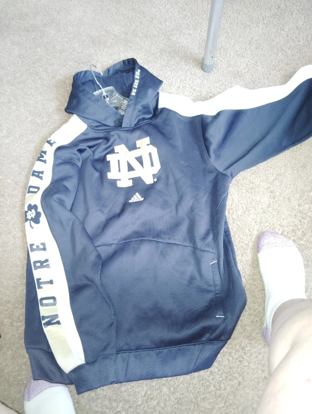 adidas navy pullover